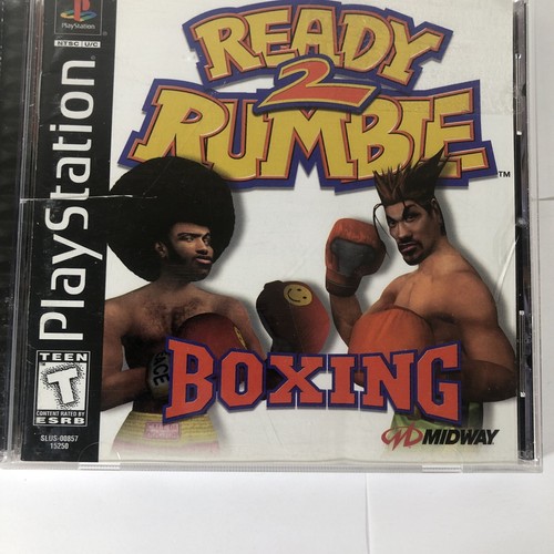 Ready 2 Rumble Boxing (Sony PlayStation 1, 1999) CIB BLACK LABEL Tested Working - Picture 5 of 8
