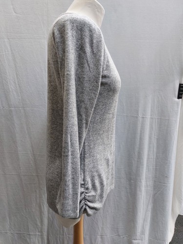Top/maglione in maglia grigio super morbido Next Petite nuovo con etichette - UK 14 - Foto 4 di 6