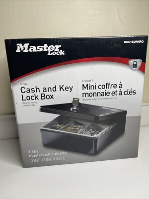 Master Lock Digital Zahlenschloss Box Tragbarer Safe - Klein Versiegelt Neu