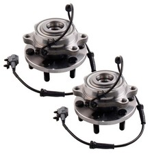 Pair Front Wheel Bearing Hubs For NISSAN NAVARA D22 YD25 4X4 40202EA300
