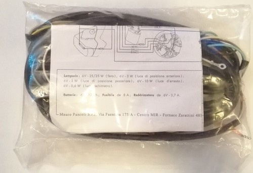 Impuanto Elettrico Vespa GS 160 dopo n. Telaio 36001 - Foto 2 di 2