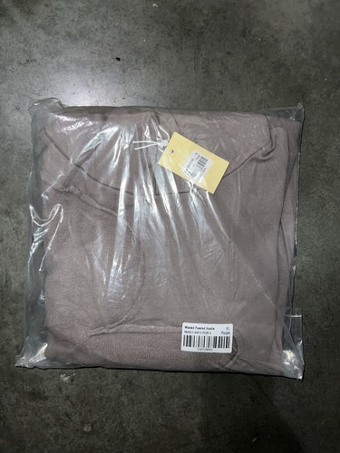 NUEVO CON ETIQUETAS Para hombres MNML De Gran Tamaño De Colección Púrpura 'Sudadera con Paneles Lavados' Talla XL - Imagen 4 de 5