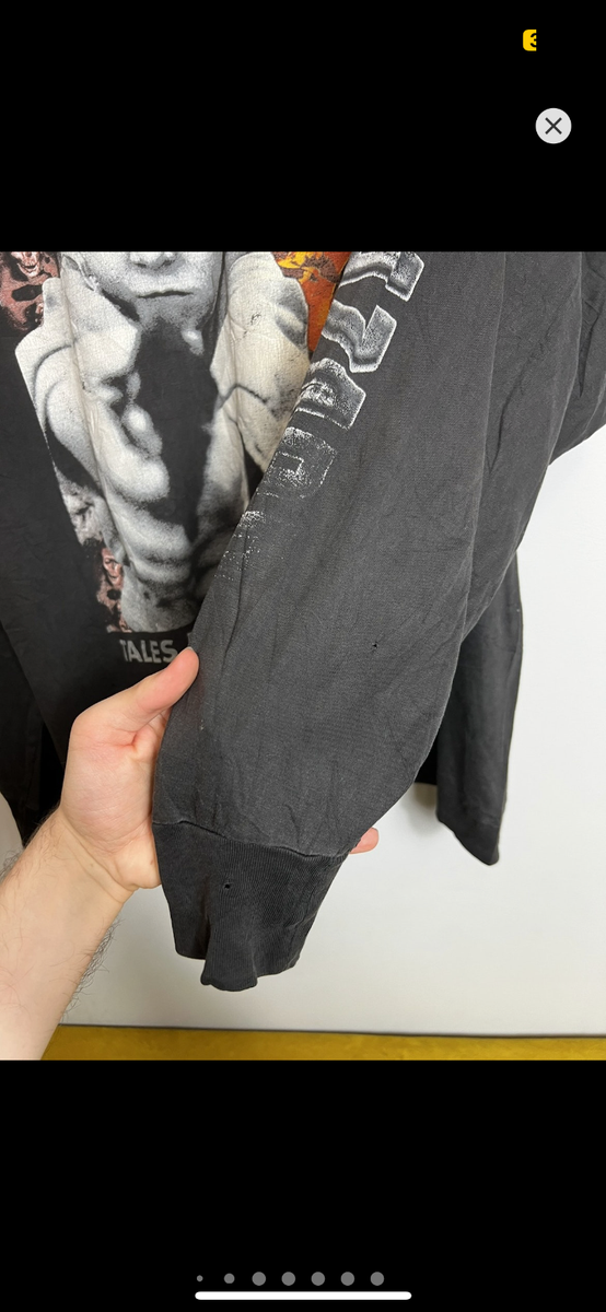 90s BIOHAZARD State of the World Tour Vintage Hardcore Tee 90s BIOHAZARD State of the World Tour Vintage Hardcore Tee