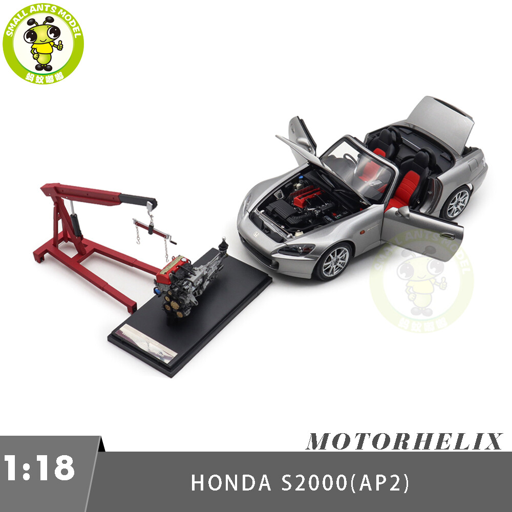 Motorhelix ホンダ S2000 1/18 1/18 Motorhelix Honda S2000 AP2 (Silver) Diecast Car Model