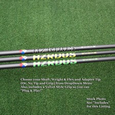 Project X HZRDUS SMOKE Driver Shaft-Choose BLACK /YELLOW /GREEN w/Tip Grip - NEW