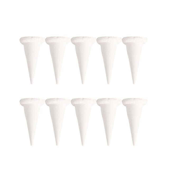 10x Ceramic Support Nails High Temperature Resistant Reusable Triangle Nails