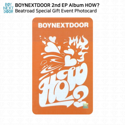 BOYNEXTDOOR 2nd EP Album HOW? Beatroad Special Gift Event