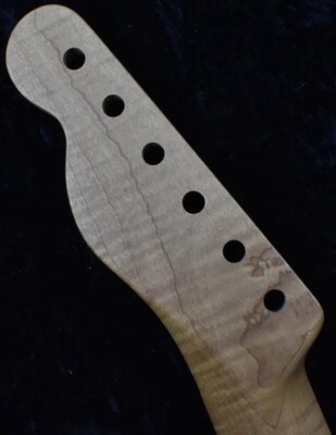 Super tiger! Musikraft tele neck roasted maple | eBay
