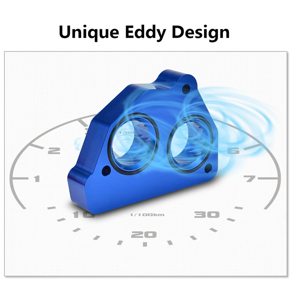 Espaciador de carrocería del acelerador Billet para Chevrolet C3500HD 1991-1995 S10 Blazer 1988-1994 Foto 3 de 4