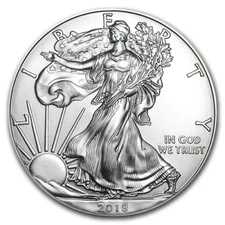2018 - 1 oz American Silver Eagle Coin Brilliant Uncirculated