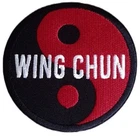 Wing Chun Patch (3 Inch) Iron-on Badge Kung Fu Emblem Yin Yang Crest Symbol Gift