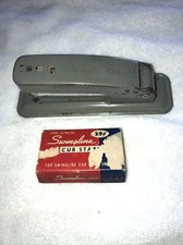 Vtg Swingline Cub Stapler With Staples Heavy Duty Metal Made In USA! Adorable!