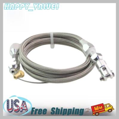 For CHEVY  97-07 LS1 Engine 4.8L 5.3L 5.7L 6.0L 36'' Braided Throttle Cable Kit #