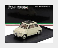 Brumm R364-02-UPD-2026 Fiat - 500 Neu Offen Open 1959 - Elfenbein - 1/43