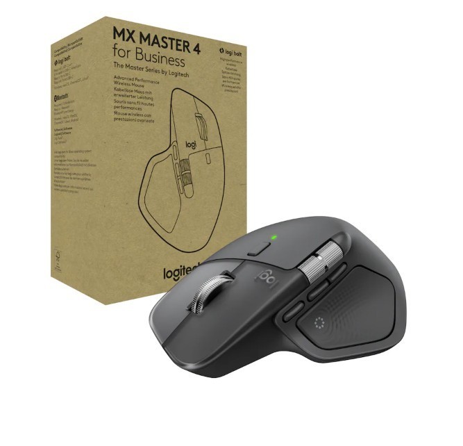 Logitech MX Master 4 for Business Wireless Mouse