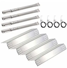 Grill Parts Kit for KitchenAid 4 Burner — Burners, Heat Plates & Igniters