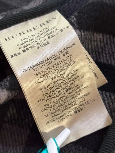 Burberry Wool Cashmere Duffle Coat Size 44 (54 EU) image 11