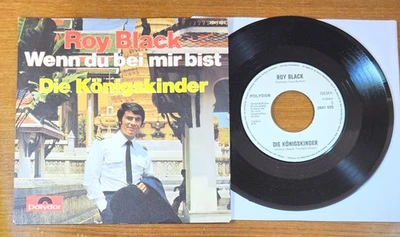 ROY BLACK "Wenn du bei mir bist" NM (M-/M-) 1970 WL PROMO 1970er Schlager PS 45 - Bild 1 von 4