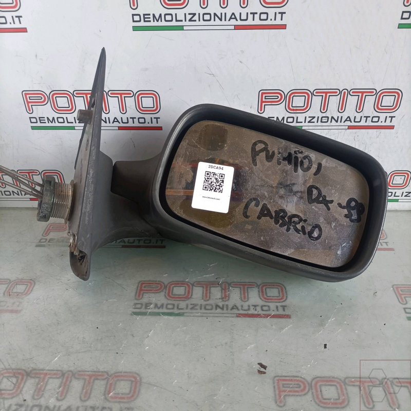 5895319 Retrovisore est. DX FIAT PUNTO 1a Serie 70 TD cat SX Ber. 3p/d/1698cc