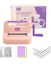 Manual Die Cutting Embossing Machine 6" Opening For Art Craft Scrapbooking