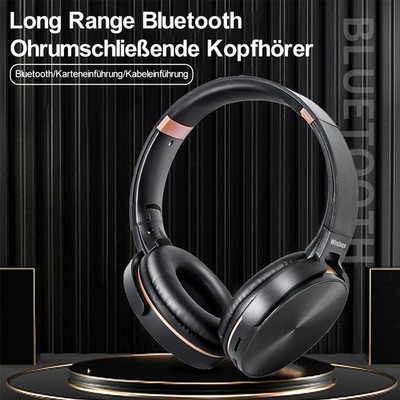 Bluetooth 5,1 Kopfhörer Over Ear HiFi Stereo Headphone für iPhone Samsung Galaxy