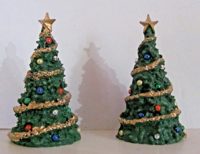 Lemax General Products Accessories - Classic Christmas Tree, Set Of 2 #34100