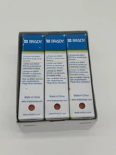 Brady LOTO Lockout Tagout Locks - 3 Pack - Orange Color - New In Box - Free Ship