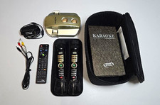 Magic Sing ET23KH Wireless Karaoke System w/ 2 Mics,  2 Chips  Remote USED