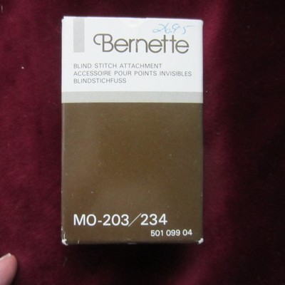 Vintage Bernina Bernette MO-203 / 234 Blind Stitch Attachment PT#501 099 04