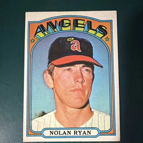 Topps 1972 Nolan Ryan #595 California Angels MLB Baseball Card