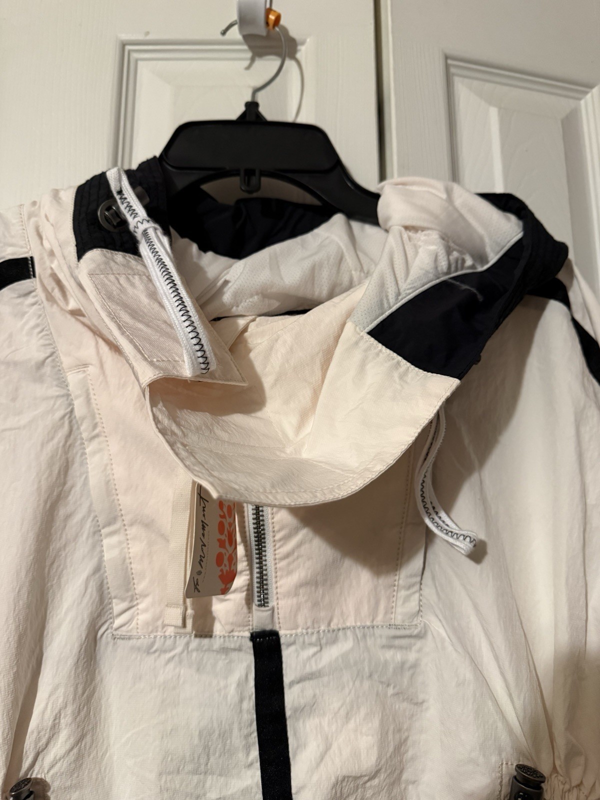 NWT Free People Peace Out Backpack Parachute Parka Jacket Oversize Size XS/S image 5