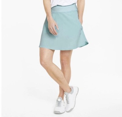 PUMA PWRSHAPE Women s Skort Size XL Golf Stretch Summer Skirt Soothing Sea NEW