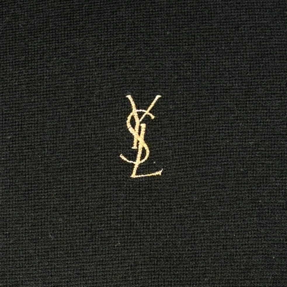Yves Saint Laurent ブラック トップス Mサイズ Yves Saint Laurent ブラック トップス Mサイズ Saint Laurent T