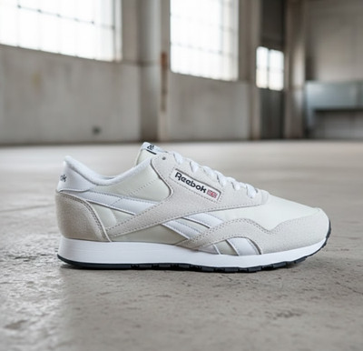 Reebok Classic Nylon Vintage Damen Sneaker UK 6 EU 39 Leder Klassiker Neu mit Karton