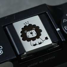 Metal Brass Camera Hot Shoe Cover Cap Witch Lion For Nikon Sony Canon Leica Fuji
