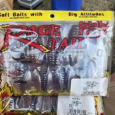 Strike King Rage Tail Structure Bug 4 inch Soft Plastic Creature 7 pack PB & J