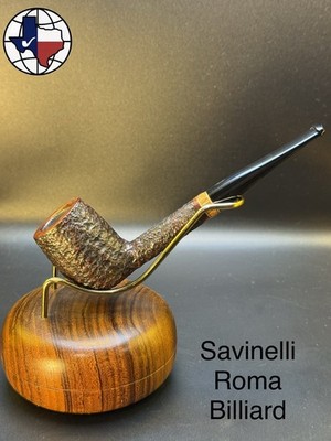 Vintage Savinelli Roma Billiard Tobacco Pipe