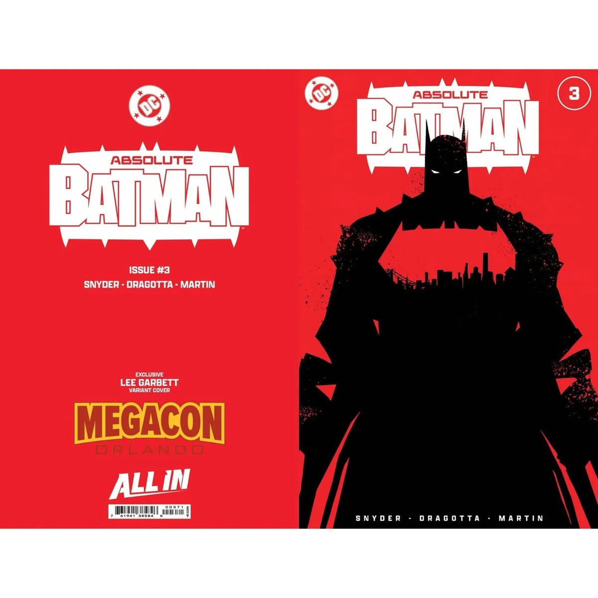 Absolute Batman: #3 Lee Garbett MegaCon Exclusive Foil 1st