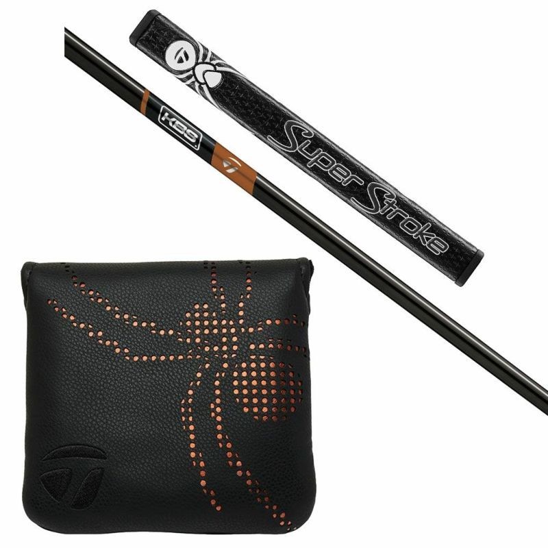 TaylorMade Spider TOUR X Crank Neck Black 2025 Japan Model