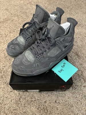 Air Jordan 4 Retro x KAWS Cool Grey 2017 Size 9.5 Nike VNDS 930155