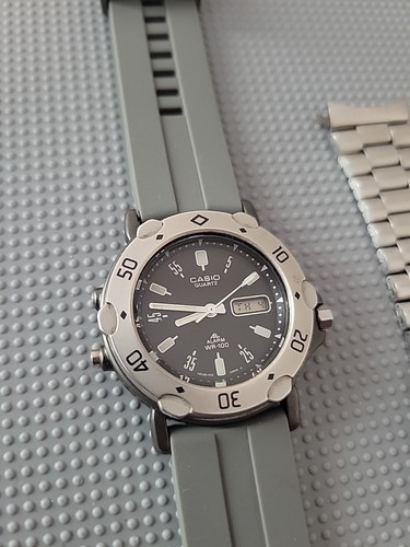 Men's Vintage Casio Japan MAW-700 Ana-Dig Watch! New Battery & Maratac Band! - Picture 5 of 17
