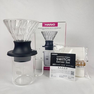 Hario V60 Immersion Dripper Set with 40 Paper Filters and Beaker Coffee Lover