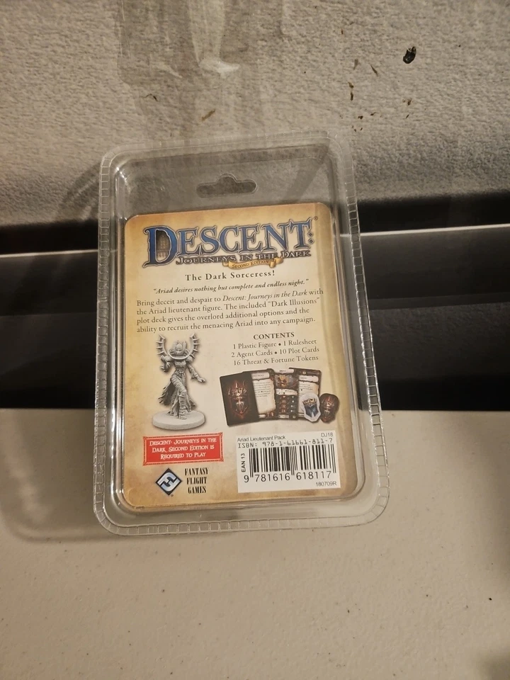 Fantasy Flight Games Descent Journeys In The Dark 2ª Edición Ariad Liutenant Pa Foto 2 de 2