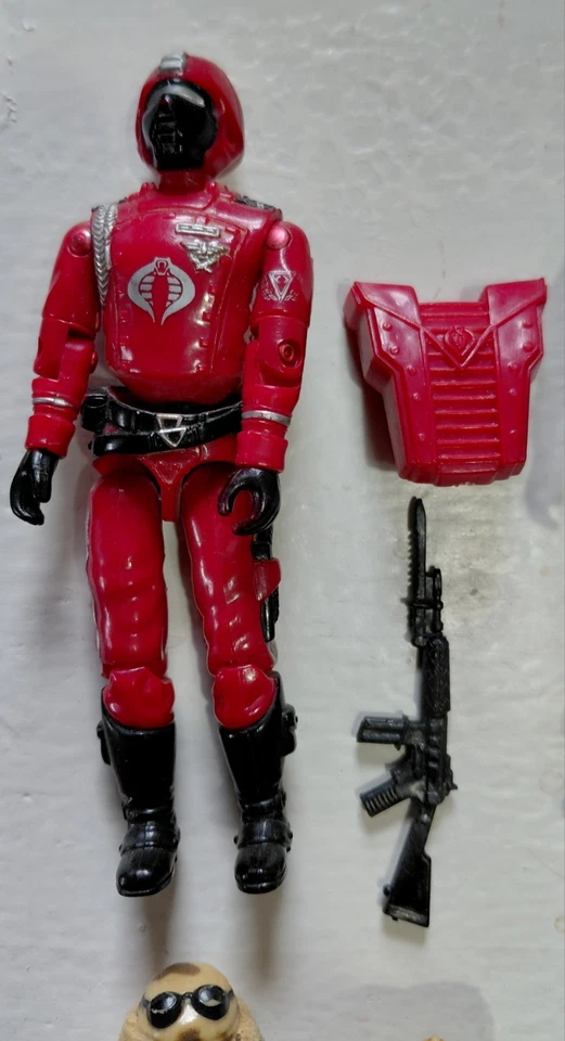 Gi Joe Vintage Hasbro Series 4 1985 Action Figure Lot Accessories RAH 80's RARE - Image 2 of 4