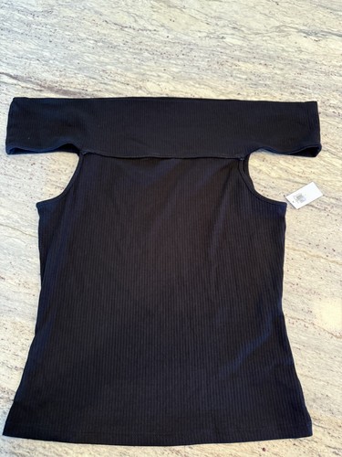 Old Navy New Blouse Black Size Large - Picture 1 of 7
