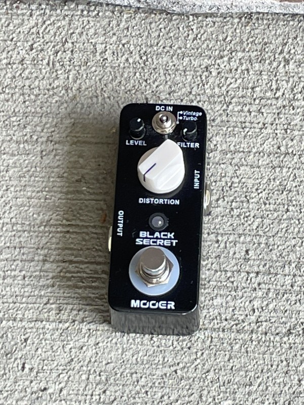 Mooer Black Secret Pedal Similar To RAT Style Distortion Two Modes Buy It Now