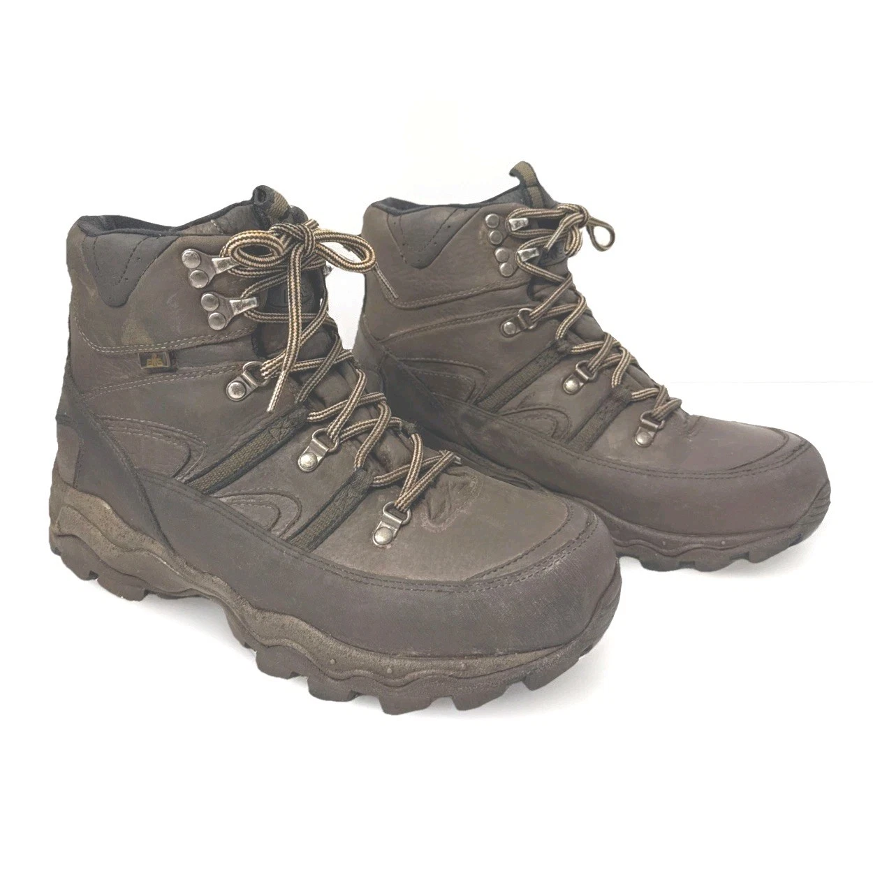 EMS Men’s Cornice Brown Leather WP Thinsulate Work/Outdoor Hiking Boots Size 12