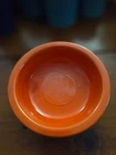 FIESTAWARE HLC 5 1/2 Fruit Bowl "radioactive" RED Vintage Marked (OLDER)