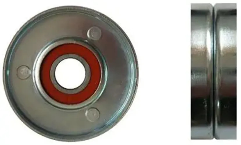 V-belt tensioner pulley Metal P200010 DENCKERMANN for AUDI VW SKODA