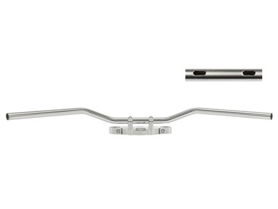 Stahllenker Flyerbar Chrom 25,4mm für Victory Cross Roads 1731 mit Kabelbohrung
